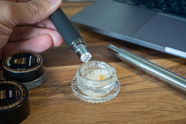 Boundless - Silver Portable Terp Pen Wax Oil Vaporizer