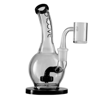 Groove Round Bubbler 7 Inches