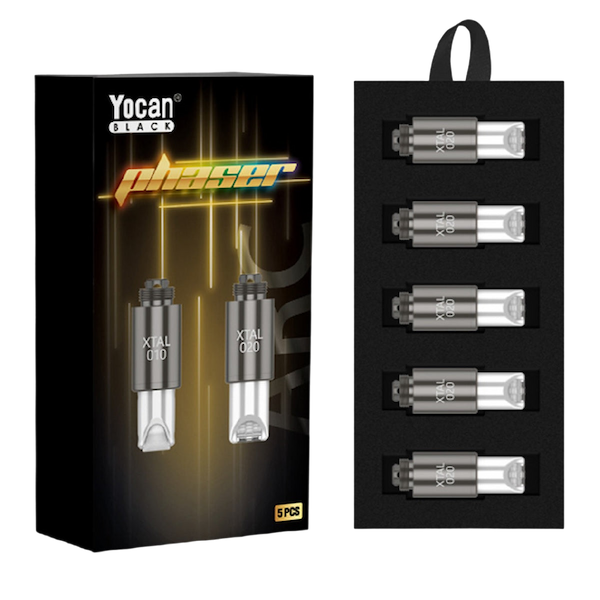 Yocan Black Phaser XTAL Replacement Tips (5 Pk)
