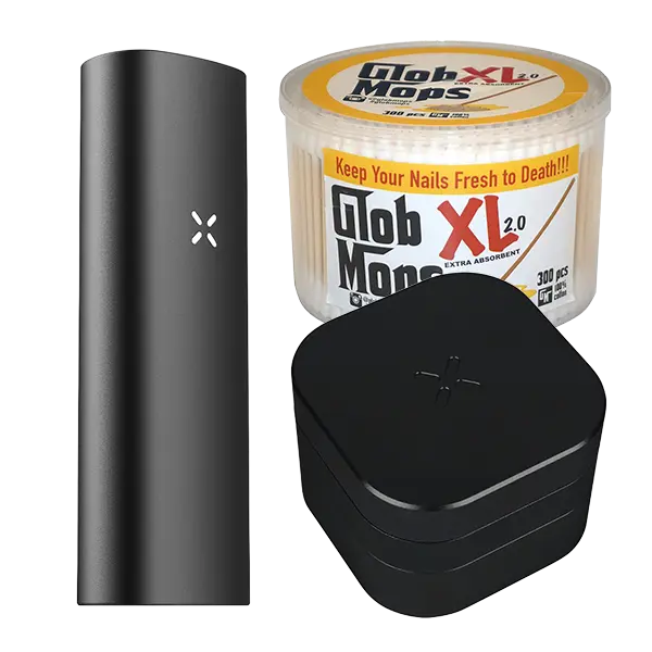 Bundle: Pax Mini 2 + Pax Grinder + Cleaning Swabs