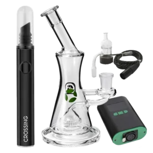 Bundle: Crossing Micro eNail +  Chugga Bubbler 14mm + Hot knife