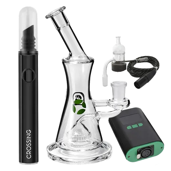 Bundle: Crossing Micro eNail +  Chugga Bubbler 14mm + Hot knife
