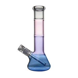 BIGFUN! Tricolor Bong Water Pipe – 5mm borosilicate tricolor gradient water pipe