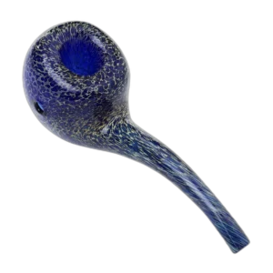 Human Grade Hawkbill Hand Pipe – handmade borosilicate glass, hawkbill curved design