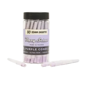 Blazy Susan Purple Paper Cones Pre-Rolled – product image