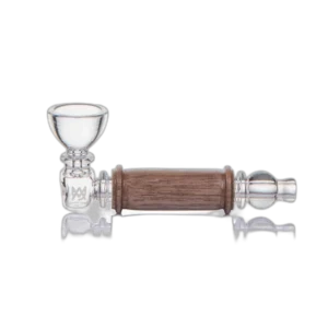 MJ Arsenal Alpine Creek Hand Pipe - modular walnut-accented hand pipe