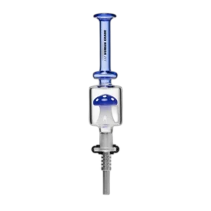 Human Grade Shroom Nectar Collector - 9.5" borosilicate glass with shower perc