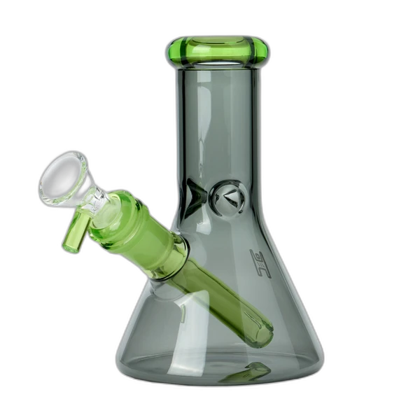 Human Grade 6" Beaker Water Pipe – compact beaker water pipe