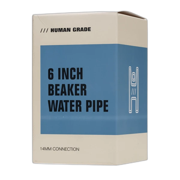 Human Grade 6" Beaker Water Pipe