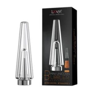 Lookah Mini Unicorn Bubbler – Clear