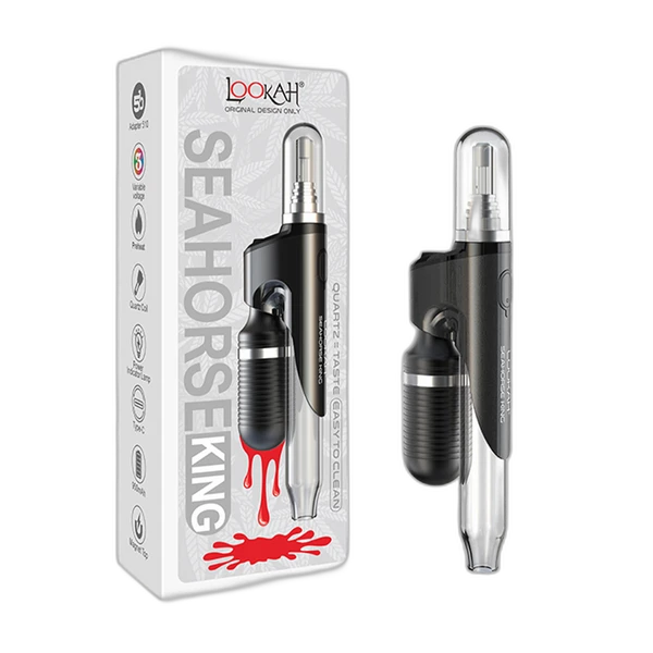 Lookah Seahorse King – Dab Straw