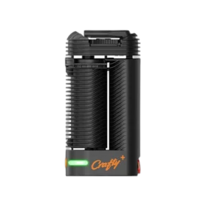 Storz & Bickel CRAFTY+ Portable Vaporizer - front view with the temperature LED lit