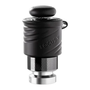 Focus V CARTA 3 Intelli-Core 3 Atomizer, straight on front view with carb cap closed