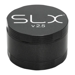 SLX V2.5 ceramic coat grinder, 2" in black, closed, front view