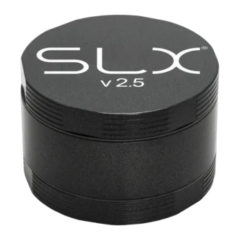SLX V2.5 ceramic coat grinder, 2" in black, closed, front view
