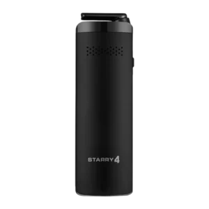 XMAX Starry 4 in black, upright front view with the STARRY 4 logo and mouthpiece on top